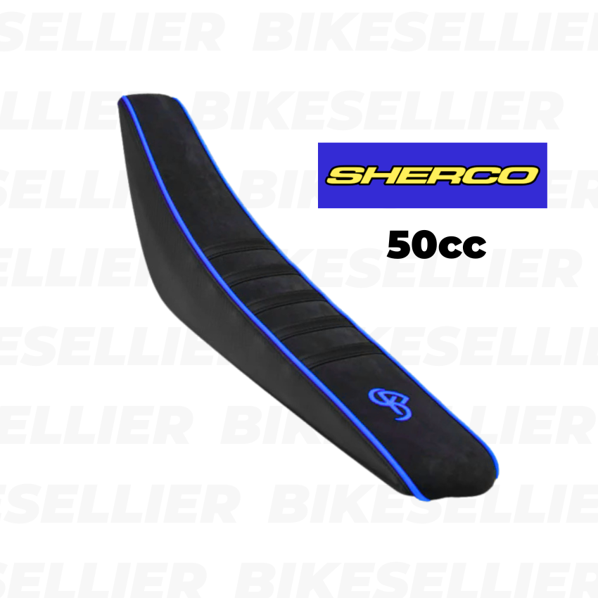 Housse de selle personnalisée pour Sherco 50 SM, SE et Factory - Bike Sellier
