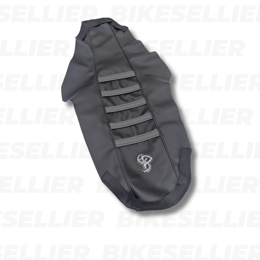 Housse De Selle BKS -Derbi Senda (Depuis 2018) - Evo black gris