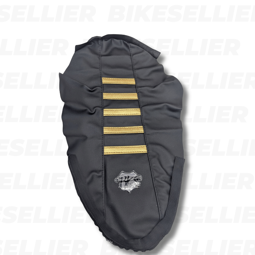 Funda de Asiento BKS -Rieju MRT/MRT Pro (Desde 2009) - Evo negro dorado