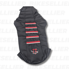BKS Sitzbankbezug - Derbi Senda (ab 2018) - Evo black v2 rot