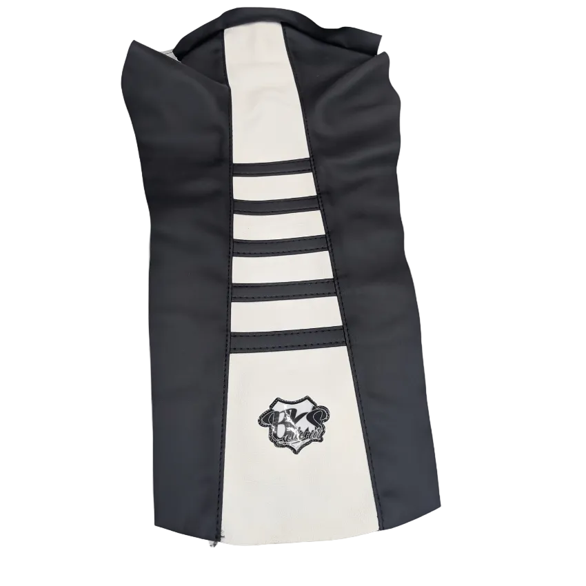 Funda de Asiento BKS - DERBI SENDA (2000-2010) - Evo one blanco
