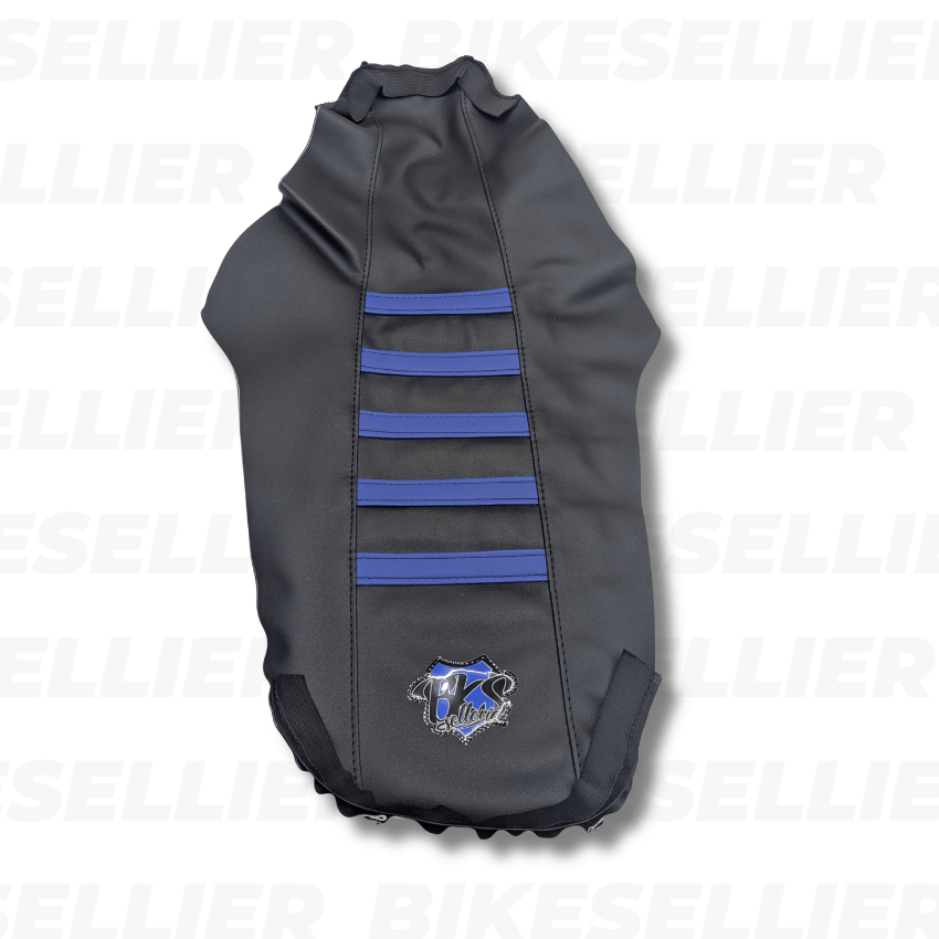 Housse De Selle BKS -Derbi Senda (Depuis 2018) - Evo black bleu