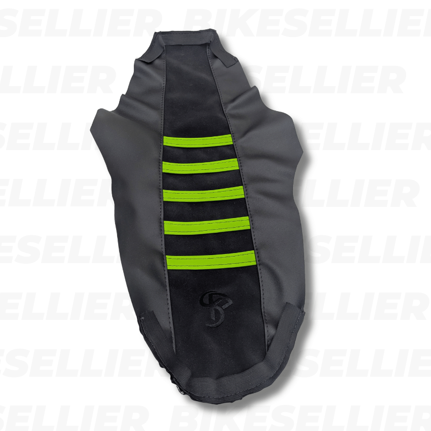 Housse De Selle BKS -Derbi Senda (Depuis 2018) - Evo black Premium vert