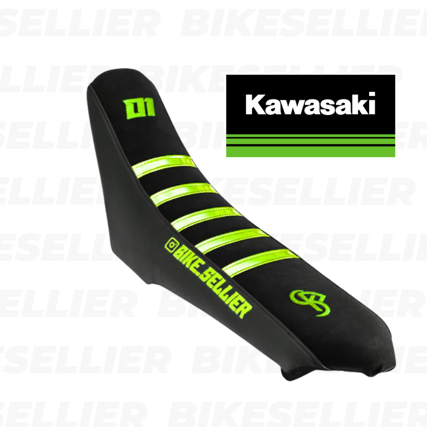 KAWASAKI KX/KXF EVO BLACK PREMIUM - HOUSSE DE SELLE