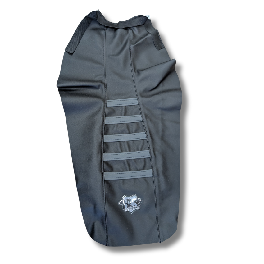 Housse De Selle BKS - Derbi (2011-2017) - Evo Black gris - Noir/gris