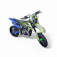 Kit Déco BKS 50cc - Semi Perso - Vert/Bleu