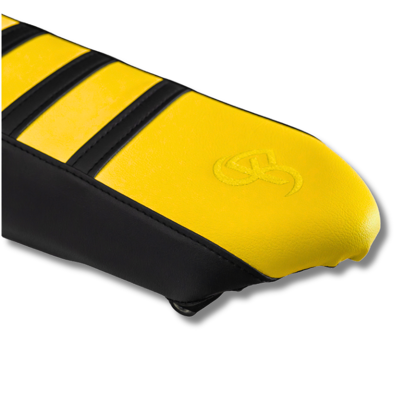 KAWASAKI KX/KXF BKS ONE JAUNE — HOUSSE DE SELLE — détail