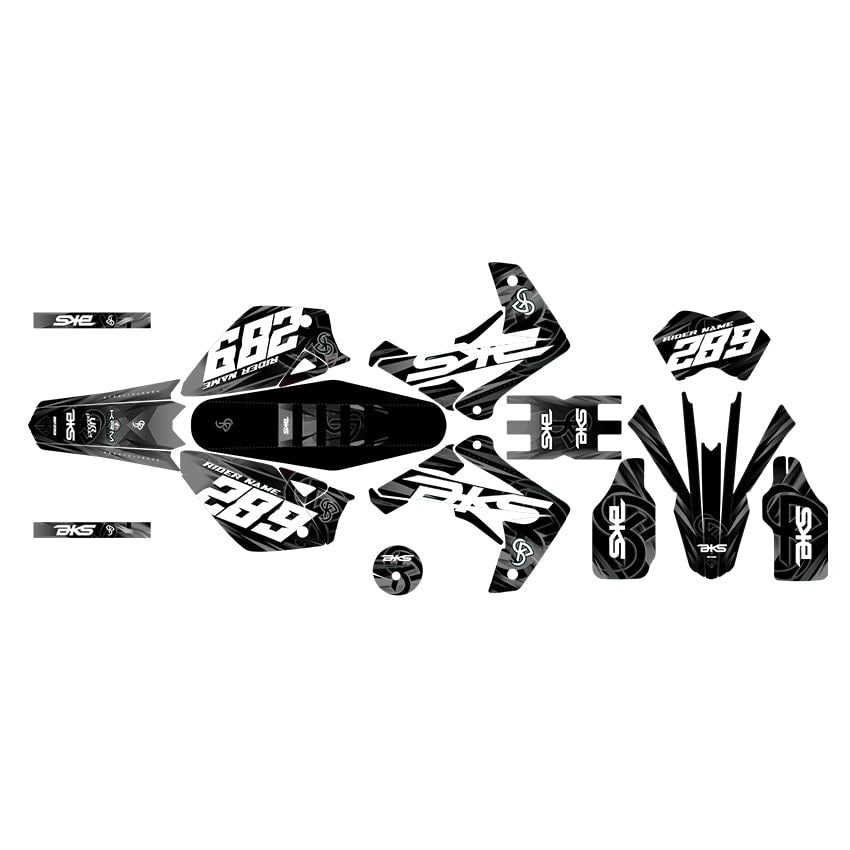 Kit Déco BKS 50cc - Semi Perso - Gris