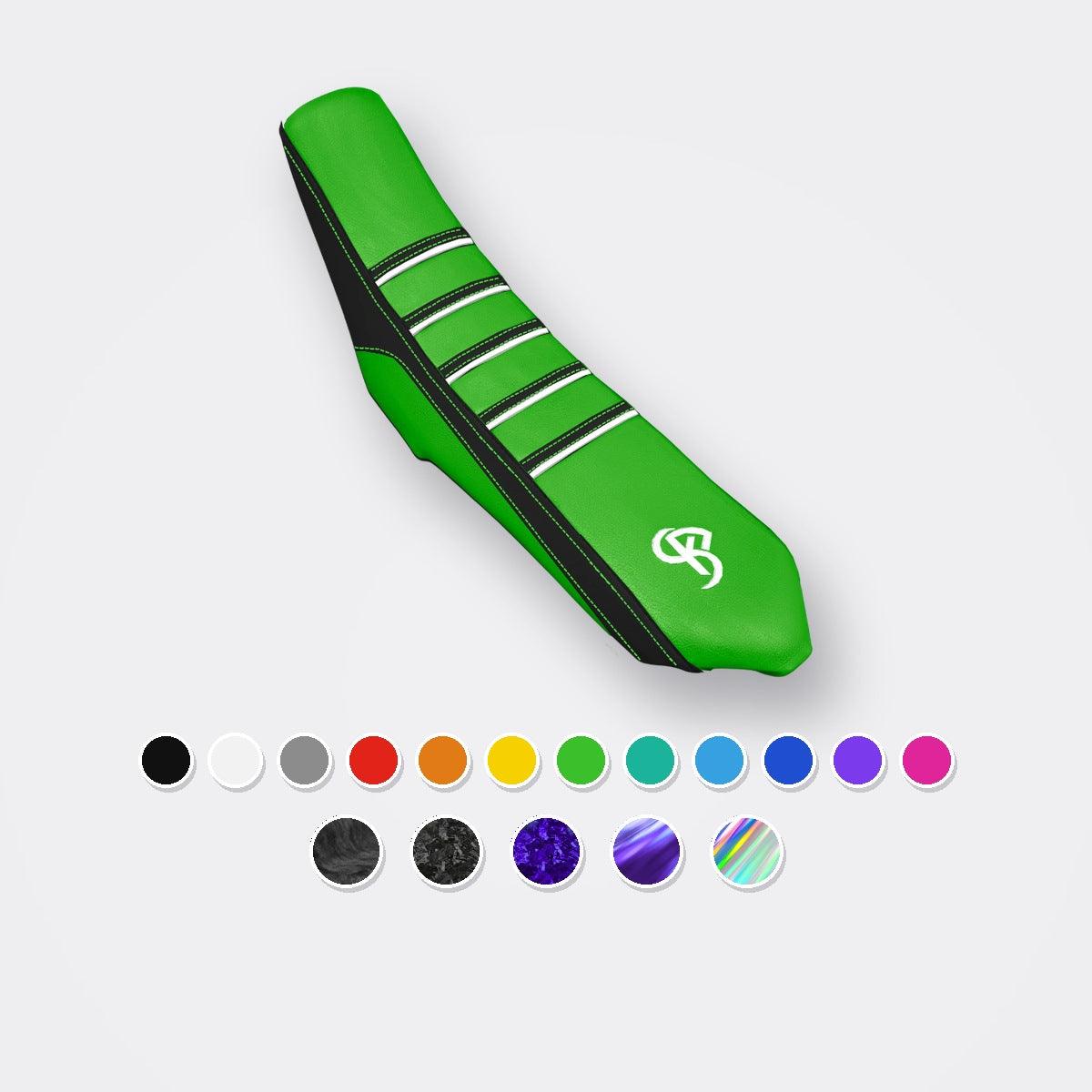 Configurateur BKS pastilles — KAWASAKI KX/KXF Housse De Selle Personnalisée 2D