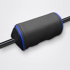 Mousse de guidon noire, liseré bleu