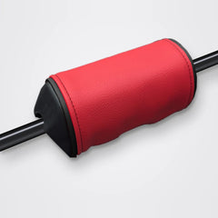 Mousse de guidon rouge, liseré noir