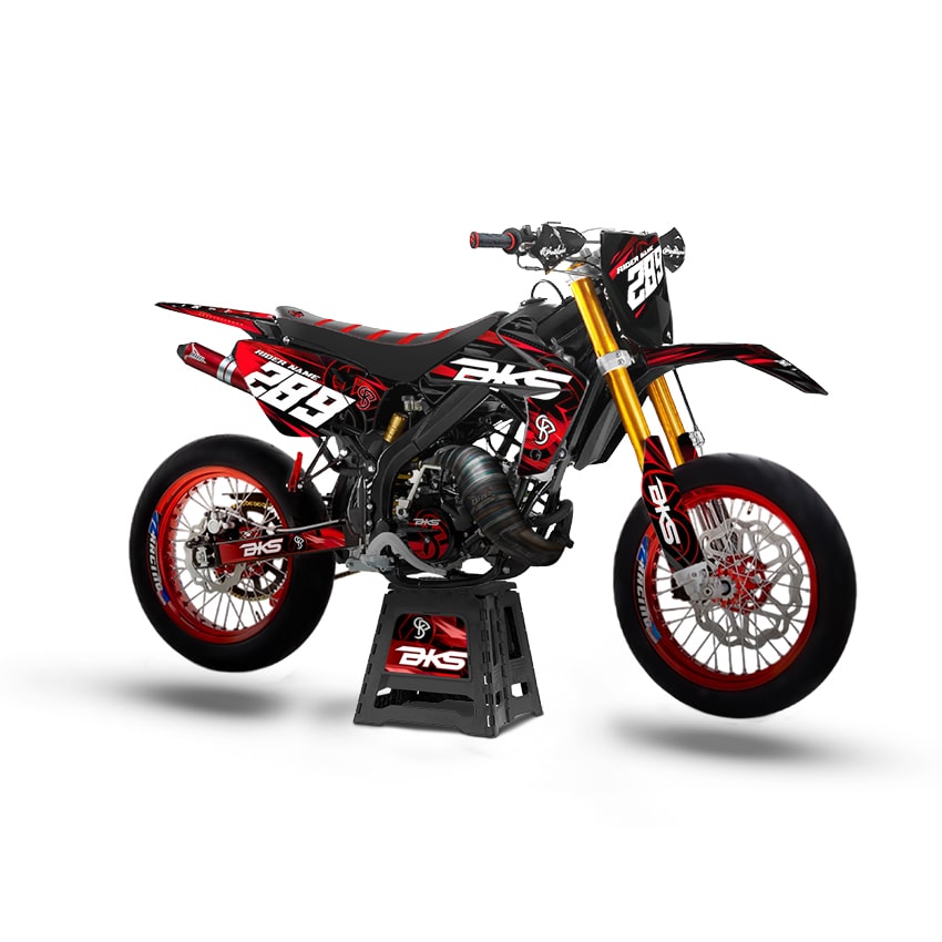 Kit deco moto 50cc et housse de selle assortie - Bike Sellier