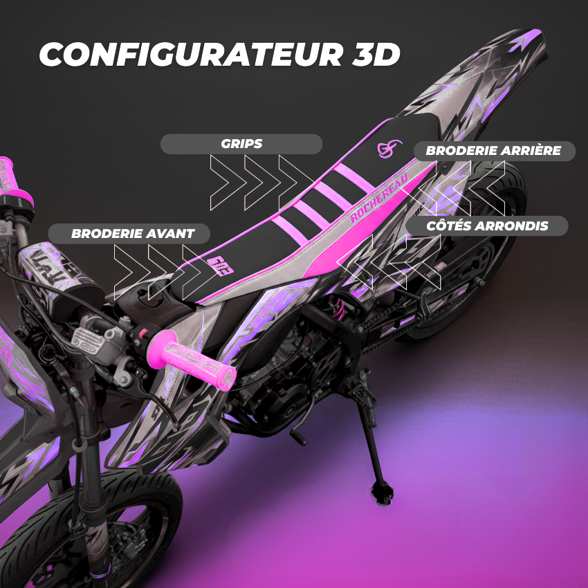 Prix d'une housse de selle moto personnalisée en 2026 - Bike Sellier