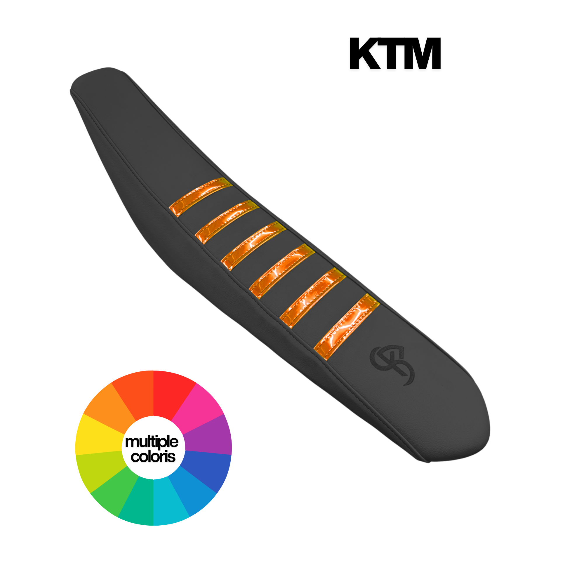 Housse de selle supermotard grip ou Alcantara pour l'angle - Bike Sellier