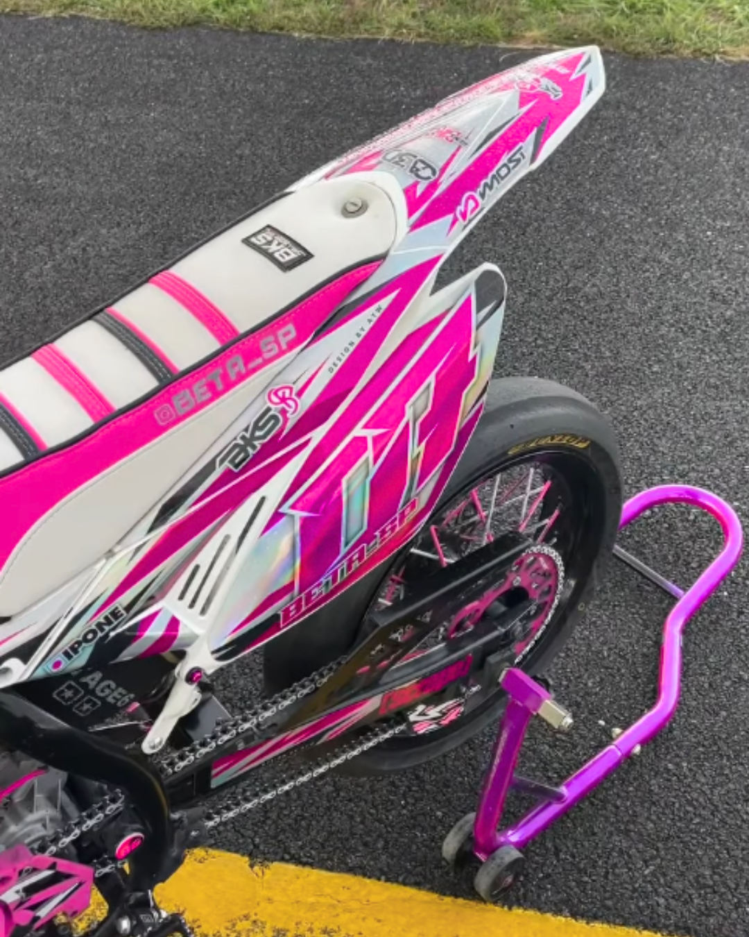 Housse De Selle Personnalisée Moto 50cc / Mécaboite [3D]