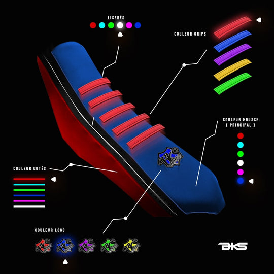 Housse De Selle Personnalisée GasGas [3D] (Enduro/Cross)