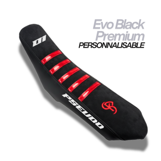 EVO BLACK PREMIUM - HOUSSE DE SELLE PERSONNALISABLE