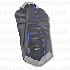 Sitzbankbezug BKS – DT/DTR/DTX/MBK X-LIMIT (2003-2011) – Alcantara Blau – Schwarz/Alcantara/Blau