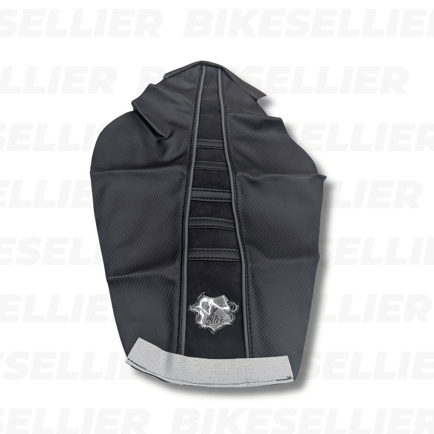 Housse De Selle BKS -Husqvarna 50cc(Tout modèle) 2002-2013 -Alcantara gris