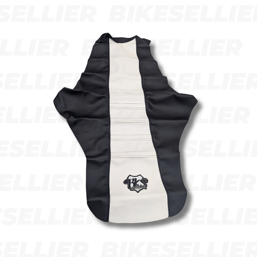 Housse De Selle BKS -Aprilia SX/RX (2006-2017) -blanc