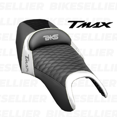 Sitzbezug Roller TMAX 500 / 530 (2008-2016) — Wabenmuster Schwarz & Weiß