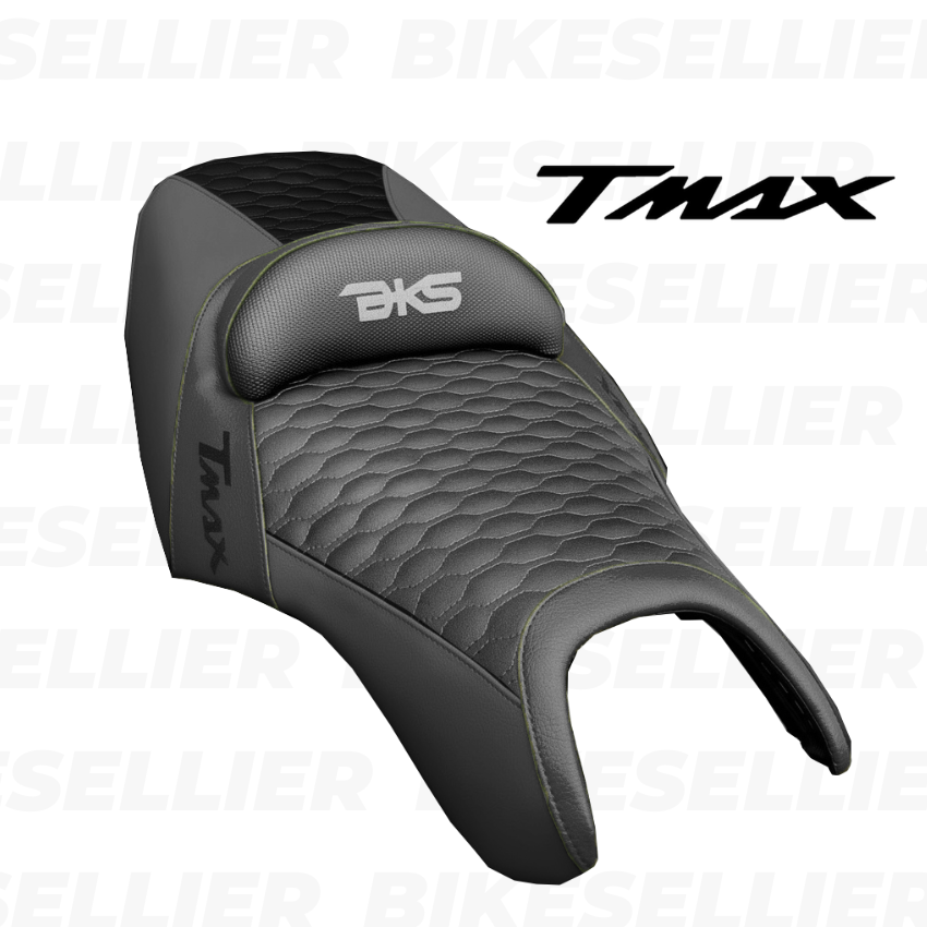 Housse de Selle Scooter TMAX 500 / 530 (2008-2016) — Nid d'Abeille Noir