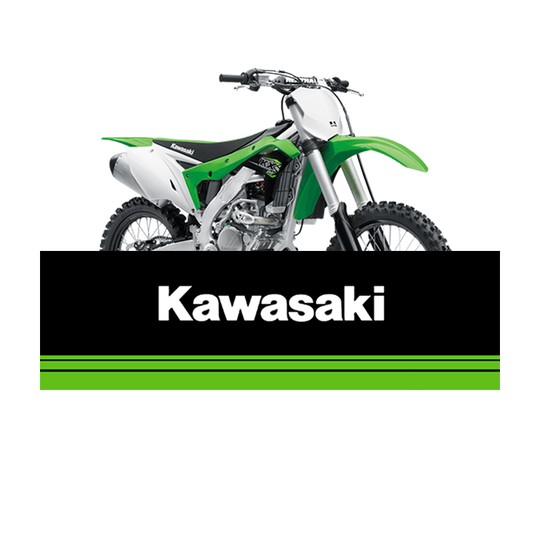 Housse De Selle Personnalisée Kawasaki [3D] (Enduro/Cross)