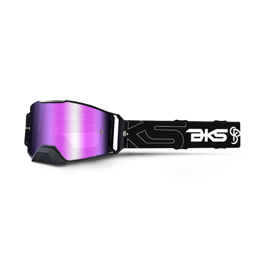 Masque Cross - BKS ShieldX - Ecran Miroir Rose