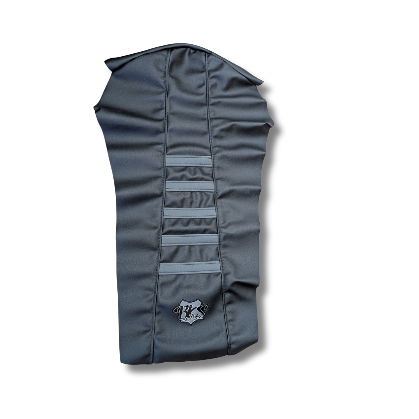 Housse De Selle BKS - Derbi (2000-2010) - Evo black Gris -  Noir/Gris