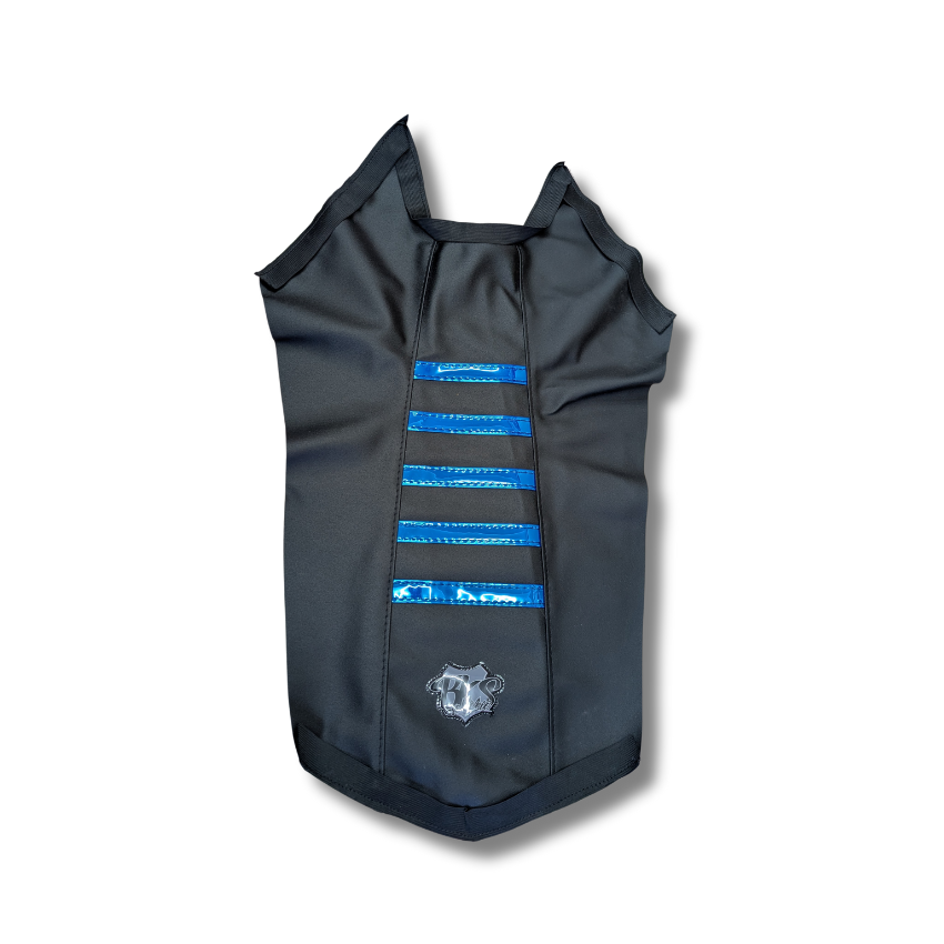 Housse De Selle BKS - Masai (Depuis 2012) - Evo Black Bleu Chrome-  Noir/Bleu Chrome