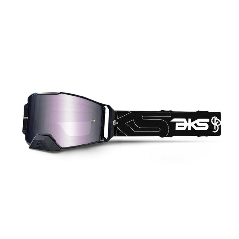Maschera Cross - BKS ShieldX - Lente a Specchio Silver