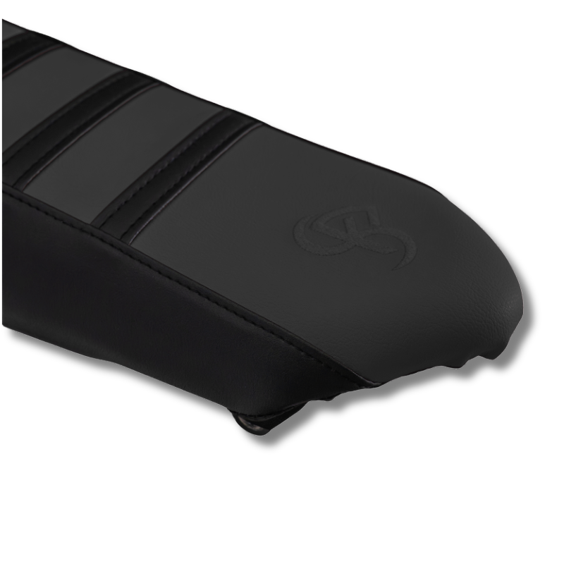 KAWASAKI KX/KXF BKS ONE NOIR — HOUSSE DE SELLE — détail