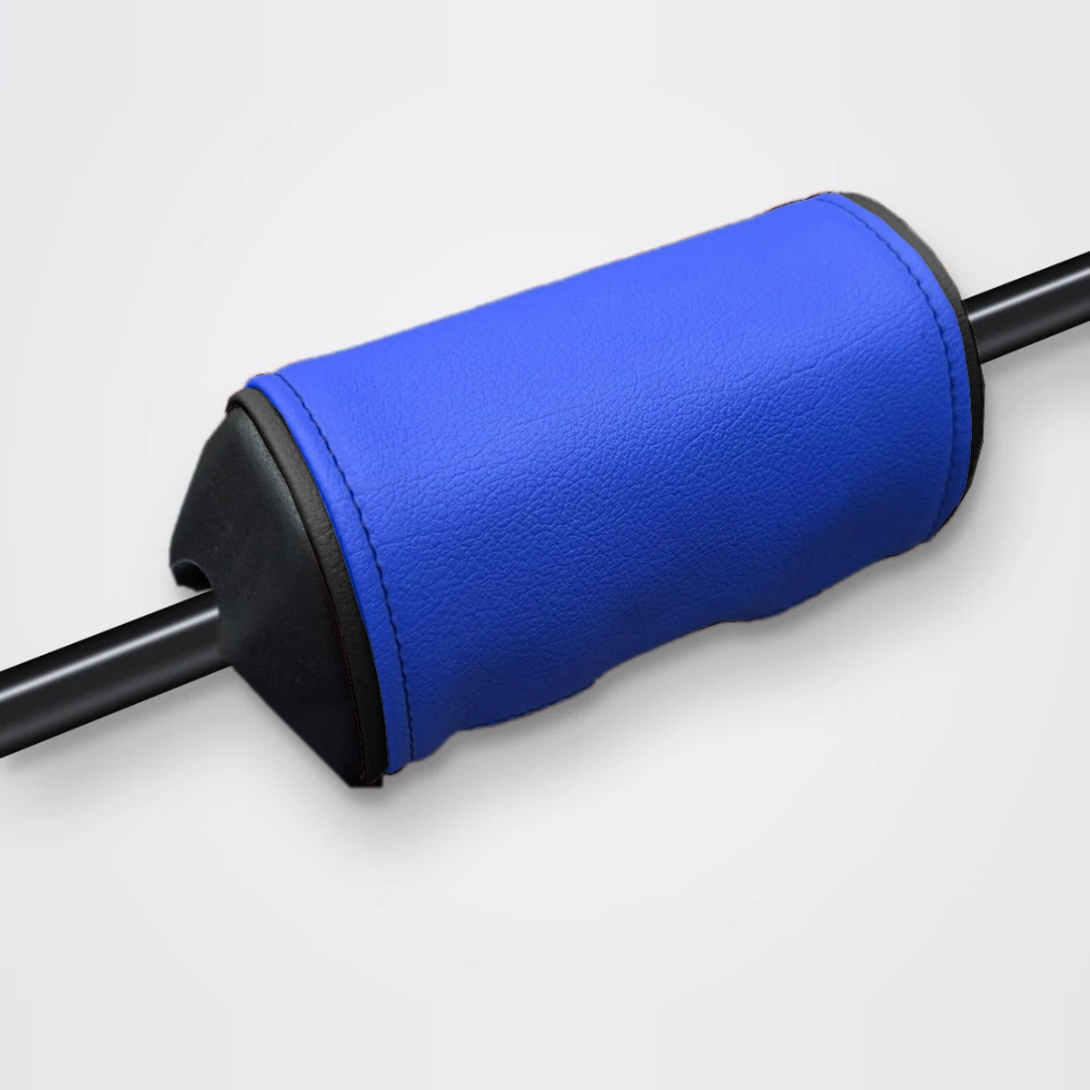 Mousse de guidon bleue, liseré noir