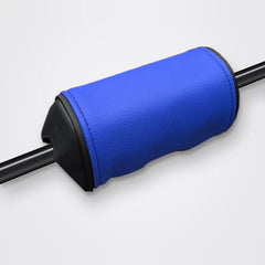 Mousse de guidon bleue, liseré noir