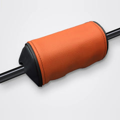 Mousse de guidon orange, liseré noir
