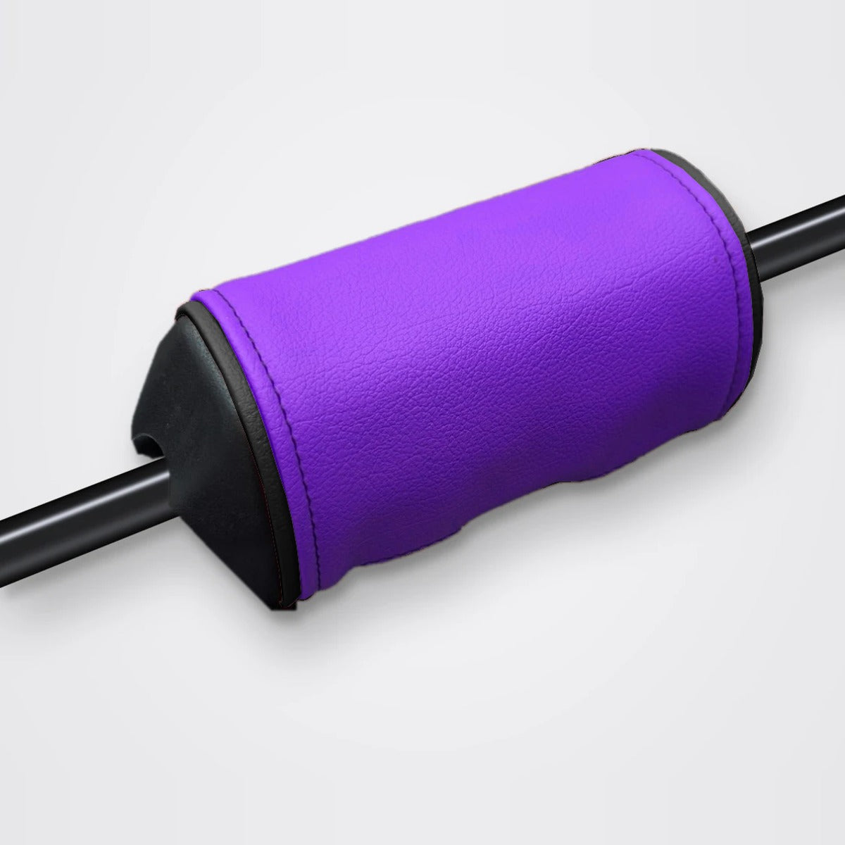 Mousse de guidon violette, liseré noir