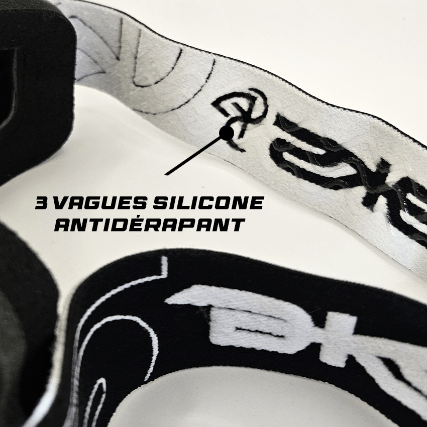 Masque Cross - BKS ShieldX - Ecran Miroir Silver