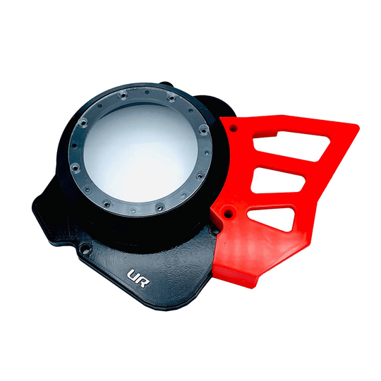 Cache Allumage 3D Avec Plexi Perso - Derbi Euro 3