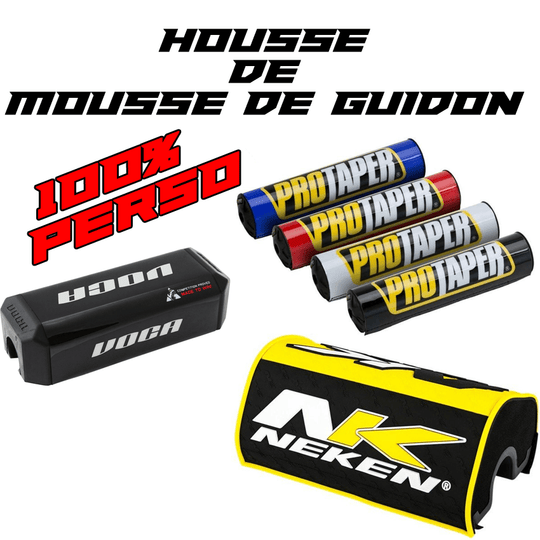 Housse De Mousse De Guidon - BKS - 100% Perso